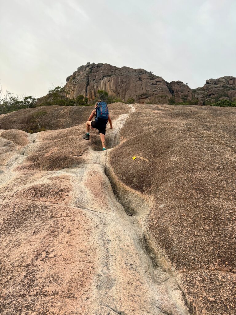 climbing mount amos